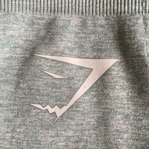 EUC Gymshark Vital Seamless Leggings Bra Set Size XS Light Green Marl Matching - Picture 4 of 16